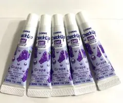 新品未開封CheckUp グレープ歯磨きジェル 5本セット　ミニサイズ10㌘