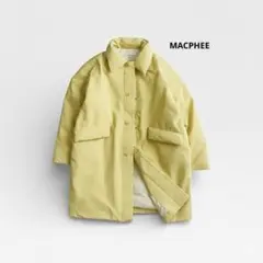 MACPHEE マカフィー マイクロツイル ステンカラーコート イエロー 黄色 2026年最新】マイクロツイル ステンカラーコートの人気アイテム - メルカリ