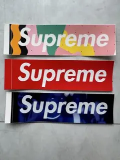 supreme ステッカー 3枚セット シュプリーム