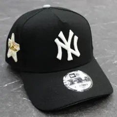 海外モデル 暗闇で光る NEW ERA NY ヤンキース キャップ 蓄光ロゴ