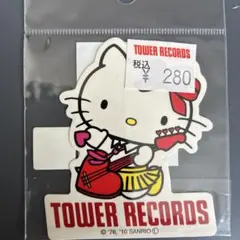 TOWER RECORDS ハローキティ ステッカーのサムネイル
