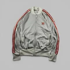 00s adidas トラックジャケット M 白