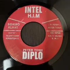Peter Tosh - Bombo Klaat 7インチ レゲエ レコード