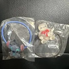 ディズニーキャラクター Twinkleゴム ベイマックス スティッチ