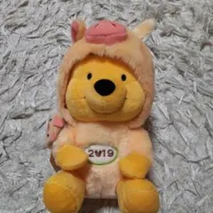 ＊新品タグ付 東京ディズニーランド プーさん 指人形付 2019 いのししのサムネイル