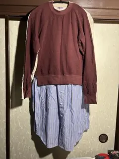 Sue UNDERCOVER レイヤード長袖シャツのサムネイル