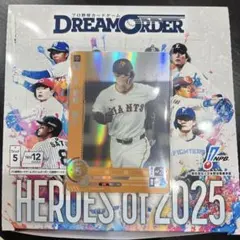 若林楽人 OR ドリームオーダー HEROES of 2025 巨人