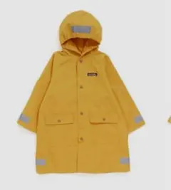 OCEAN & GROUND レインコート　Mサイズ（110〜120）イエロー