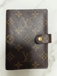 ルイヴィトン モノグラム アジェンダPM 手帳カバー 6穴 ゴールド金具