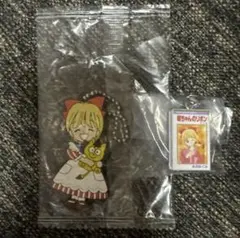 りぼん　カプセルラバーマスコット　4個セット