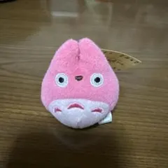 【新品】ムゼオトトロ　マスコットキーホルダー　三鷹の森ジブリ美術館　ピンク