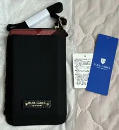 BLUE LABEL CRESTBRIDGE スマホショルダーバッグ 美品 ブルーレーベルクレストブリッジ スマホショルダーケース