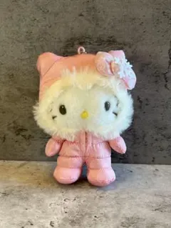 ハローキティ フード付きぬいぐるみ ダウン ふわプクウィンター