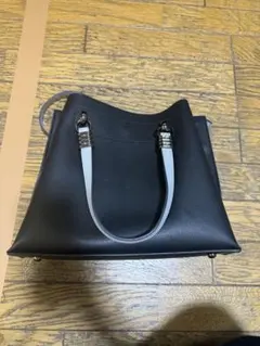 ナノ黒 ハンドバッグ