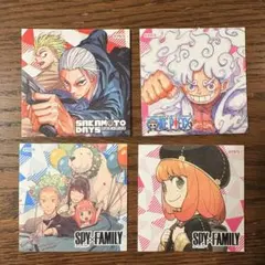 ナツコミ　ツインステッカー　4枚セット