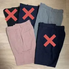 UNIQLO スマートアンクルパンツ（標準丈）Sサイズ　２本セット