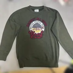 緑トレーナー　古着