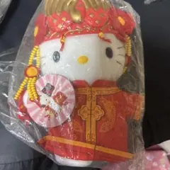 Hello Kitty チャイナ風衣装 ぬいぐるみ