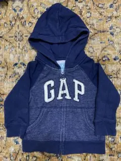 GAP フルジップ パーカー ネイビー 80cm