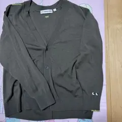 UNIQLO ANYA HINDMARCH ダークグリーン カーディガン M