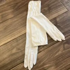 アームカバーロング　オフホワイト