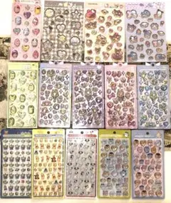 ♡ディズニー&ちいかわ&マジカルボンボンドロップシール　サンリオストーンシール♡