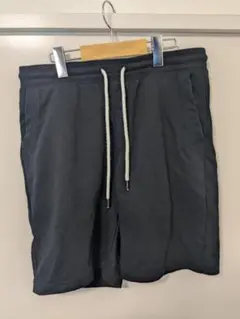 GU XL 黒 スウェット ハーフパンツ