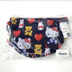 【新品】フェイラー　サンリオコラボ　ハローキティ　レトロ　手付き巾着˚✧⁎⁺˳✧ 新品】フェイラー サンリオコラボ ハローキティ レトロ 手付き巾着