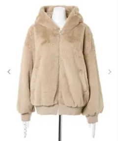 ⭐️INGNI ベージュ フリースジャケット M