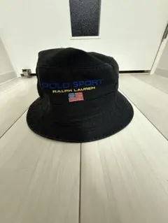 POLO SPORT バケットハット ブラック