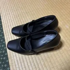 フワラク パンプス 黒