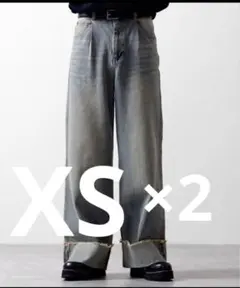 す*ら様 【CLEL】Vintage Design Roll-up Denim