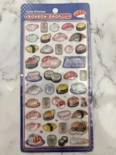 正規品　ボンボンドロップシール　和柄　寿司　すし