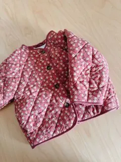 ZARA 花柄キルティングアウター 95cm未満