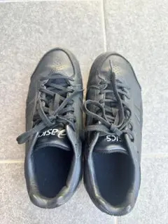 ASICS ブラック スパイク　21cm 野球　アシックス　野球シューズ