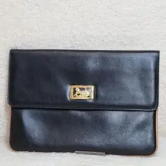 CELINE セリーヌ 馬車金具 クラッチバッグ セカンドバッグ オールド