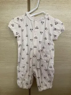 petit main ミニー ロンパース アプレレクール メッシュ肌着 60