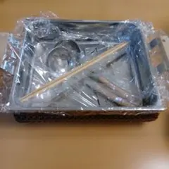 未使用　角型おでん・湯豆腐鍋 紅葉のサムネイル