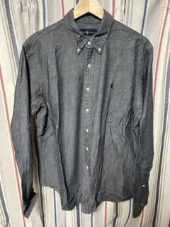 Ralph Lauren 長袖シャツ XL ダークグレー