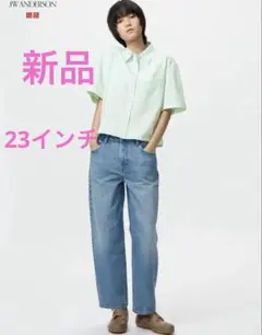 ユニクロ　バギージーンズ　23