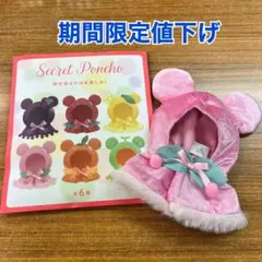 ディズニーストア ユニベアシティ シークレットポンチョ フルーツ ピーチ