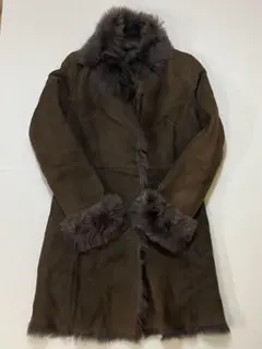 【限界値下げ】リアルムートンコート フックコート 本革 サイズM 羊革 韓国製