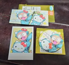 忍たま 缶バッジ 猪名寺乱太郎 サンリオ 推しパシャカード アモカフェ