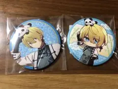 推しの子ニーハオ☆パンダくじ くじ引き堂 星野アクア缶バッジ2種セット