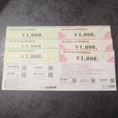 ビッグカメラ　コジマ株主優待券