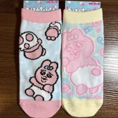 可哀想に！　おぱんちゅうさぎ　靴下　ソックス　23-25㌢　2足セットのサムネイル