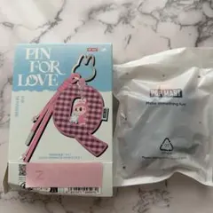【正規品】ラブブ イニシャル チャーム PIN FOR LOVE「 Z 」