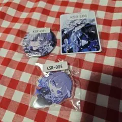 釧路くき ステッカー 缶マグネット アクキー ウェブポン コラボ ➀ 大慶直胤