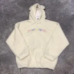 ■ Disney パーカー ボア 40周年 フーディ タグ付き 耳付き