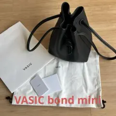 VASIC BOND MINIハンドバッグ　ブラック　購入証明書付き